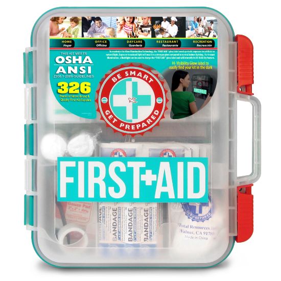 Picture of Be Smart Get Prepared Omar Medical Supplies First Aid Kit, 326 Pieces