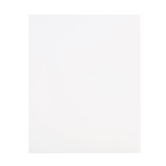 Picture of Office Depot Brand Secure Top 2-Pocket Folders, White, Pack Of 10