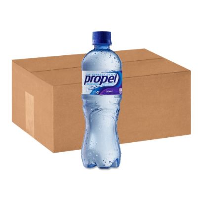 Picture of Propel Electrolyte Water Beverage with Grape Flavor, 16.9 Oz, Case Of 24 Bottles