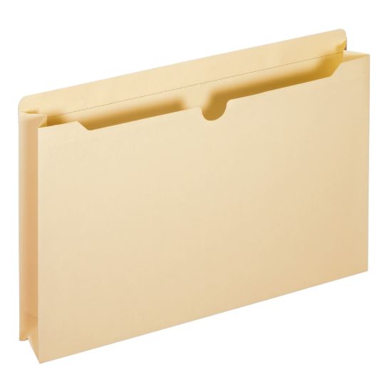 Picture of Office Depot Brand Manila File Jackets, 2in Expansion, Legal Size, Pack Of 10 Jackets