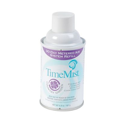 Picture of TimeMist Premium Metered Air Freshener Refill, 6.6 Oz, Country Garden, Carton of 12 Units