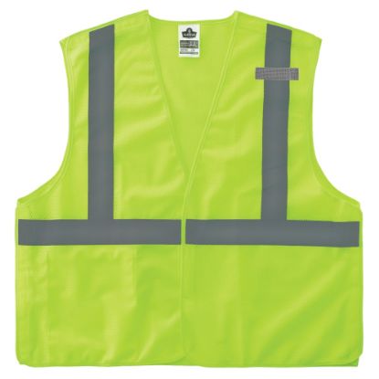 Picture of Ergodyne GloWear Breakaway Mesh Hi-Vis Type-R Class 2 Safety Vest, 4X, Lime