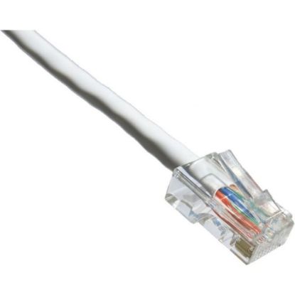 Picture of Axiom 50FT CAT5E 350mhz Patch Cable Non-Booted (White) - Category 5e for Network Device - Patch Cable - 50 ft - 1 x - 1 x - Gold-plated Contacts - White