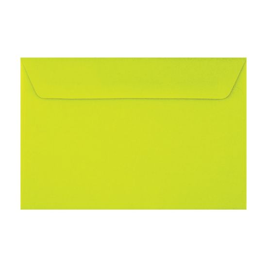 Picture of LUX Booklet 6in x 9in Envelopes, Peel & Press Closure, Wasabi, Pack Of 500