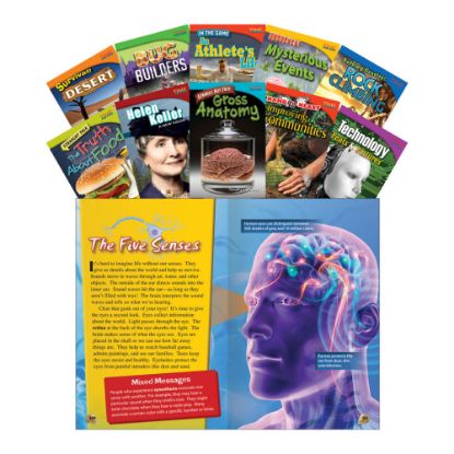 Picture of Teacher Created Materials TIME FOR KIDS Nonfiction Book Set, Set 1, Set Of 10 Books, Grade 4