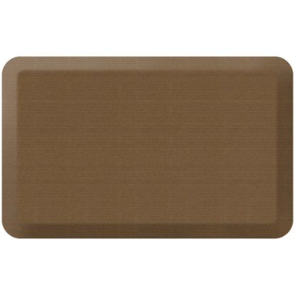 Picture of GelPro NewLife Designer Comfort Grasscloth Anti-Fatigue Floor Mat, 20in x 32in, Khaki