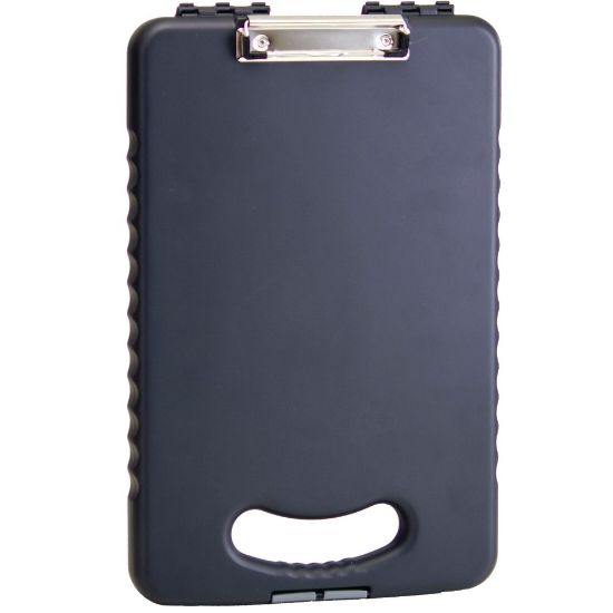 Picture of Officemate OIC Tablet Clipboard Case, 16 1/10inH x 10 1/5inW x 1 3/10inD, Charcoal