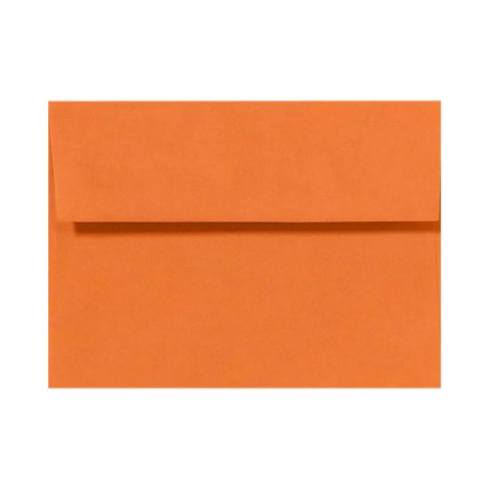 Picture of LUX Invitation Envelopes, A2, Peel & Press Closure, Mandarin Orange, Pack Of 500