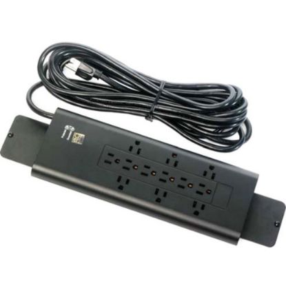 Picture of Bretford E12 12-Outlets Power Strip - 12 - 20 ft Cord - Black