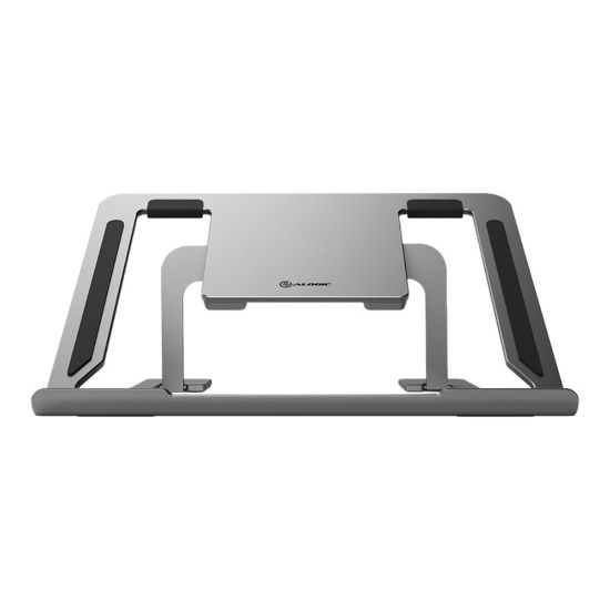 Picture of ALOGIC Metro Adjustable & Portable Folding Notebook Stand - Space Grey - ALOGIC Metro Adjustable & Portable Folding Notebook Stand - Space Grey