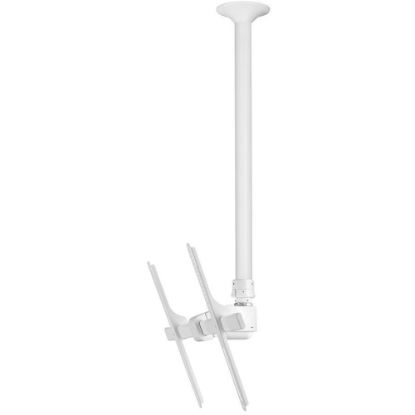 Picture of Atdec Telehook XK4439 Single display drop length adjustable ceiling LCD/LED/Plasma TV mount - White