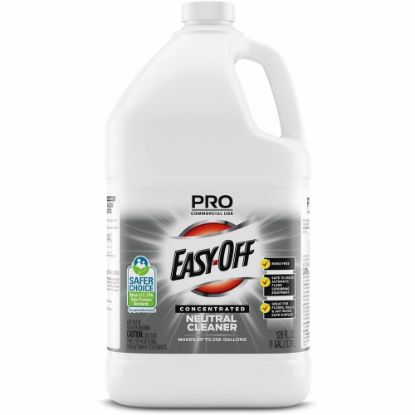 Picture of Professional Easy-Off Neutral Cleaner - Concentrate Liquid - 128 fl oz (4 quart) - Neutral Scent - 1 Each - Blue