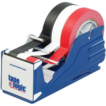 Picture of Tape Logic Multi-Roll Tabletop Tape Dispenser, 3in, Blue