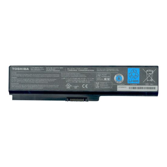 Picture of Toshiba - Notebook battery - lithium ion - 6-cell - 4400 mAh - for Satellite C650, C655, C660, C670, L730, L735, L750, L755, L770, L775, P750, P770