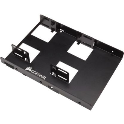 Picture of Corsair Mounting Bracket for Hard Disk Drive - Black - Anodized Aluminum - Black