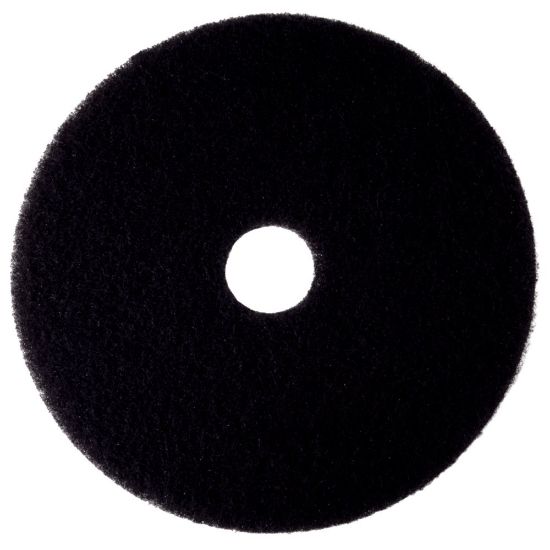 Picture of 3M 7300 High-Productivity Floor Stripping Pads, 14in, Black, Case Of 5