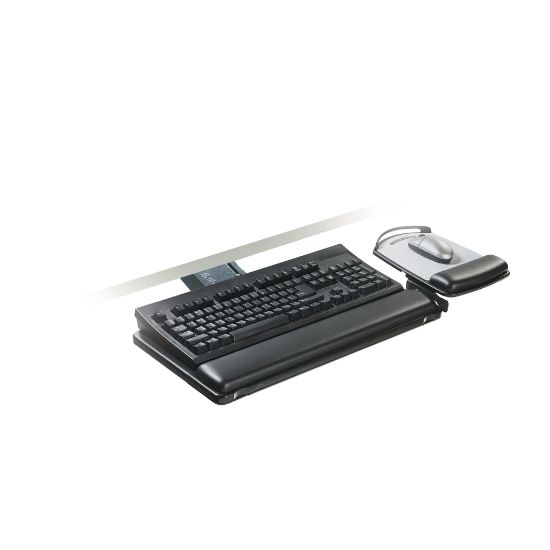 Picture of 3M AKT170LE Adjustable Keyboard Tray - 23in Height x 26.5in Width x 8in Depth - 1