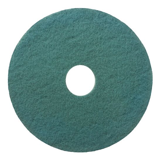 Picture of Niagara 3100N Burnishing Pads, 24in, Aqua, Pack Of 5 Pads