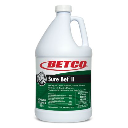 Picture of Betco Sure Bet II Multipurpose Cleaner, Green, 1-Gallon Bottle, Case Of 4 Bottles