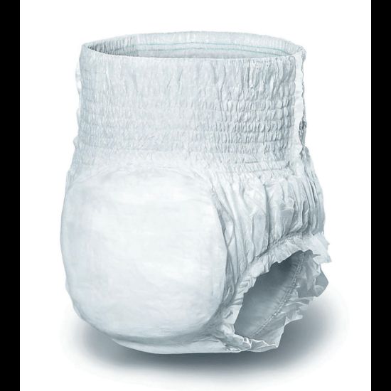 Picture of Protect Plus Protective Underwear, X-Large, 56 - 68in, White, 25 Per Bag, Case Of 4 Bags