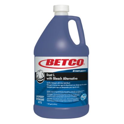 Picture of Betco Symplicity Duet L Detergent With Bleach Alternative, Fresh Scent, 128 Oz Bottle