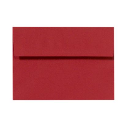 Picture of LUX Invitation Envelopes, A9, Peel & Press Closure, Ruby Red, Pack Of 250