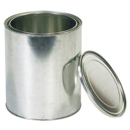 Picture of Partners Brand Paint Cans, 1 Gallon, Silver, Case Of 36