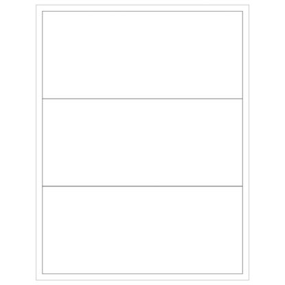 Picture of Tape Logic Inkjet/Laser Labels, LL134, Rectangle, 8in x 3 1/2in, White, Case Of 300