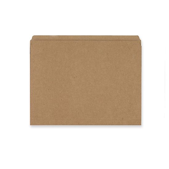 Picture of Smead Straight-Cut Kraft File Folders, Letter Size, Kraft, Box Of 100