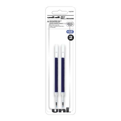 Picture of uni-ball 207 Retractable Gel Pen Refills, Medium Point, 0.7 mm, Blue Ink, Pack Of 2 Refills