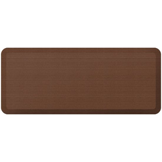 Picture of GelPro NewLife Designer Comfort Grasscloth Anti-Fatigue Floor Mat, 20in x 48in, Java