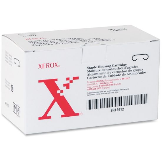 Picture of Xerox 008R12912 Staple Cartridge Refill - 5000 Per Cartridge - Holds 100 Sheet(s) - Silver1 Each