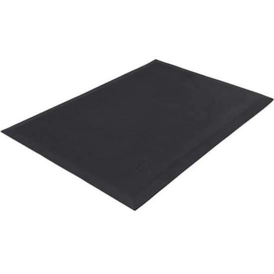 Picture of Ergotron Neo-Flex Floor Mat - Workstation - 36in Length x 24in Width x 0.700in Thickness - Rectangular - Polyurethane - Black - TAA Compliant