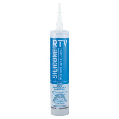 Picture of Contractor RTV Silicone Sealant, 10 oz Cartridge, Clear