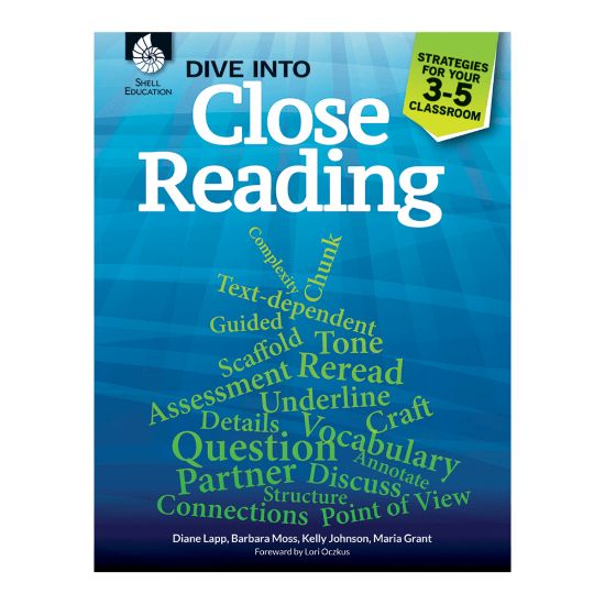 Picture of Shell Education Dive Into Close Reading: Strategies For Your Classroom, Grades 3 - 5