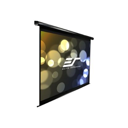 Picture of Elite VMAX2 Series EZ Electric VMAX120UWH2 - Projection screen - ceiling mountable, wall mountable - motorized - 120in (120.1 in) - 16:9 - Matte White - black