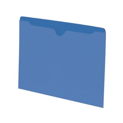 Picture of Smead Color File Jackets, Letter Size, Blue, Pack Of 100