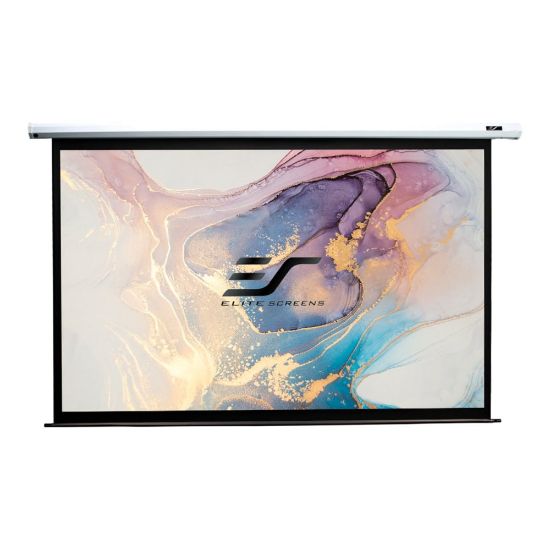 Picture of Elite Screens VMAX2 Series VMAX120XWH2 - Projection screen - ceiling mountable, wall mountable - motorized - 120in (120.1 in) - 16:9 - MaxWhite - white