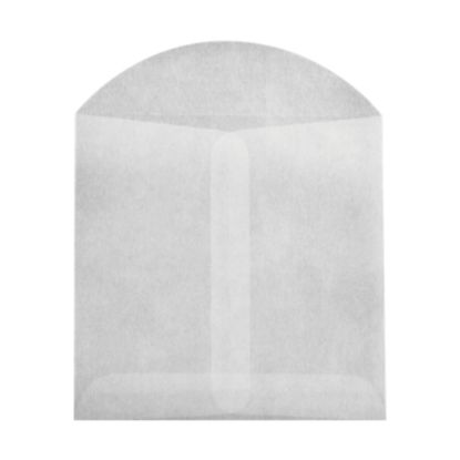 Picture of LUX Open-End Envelopes, 3 3/4in x 4 3/4in, Flap Closure, Glassine, Pack Of 50