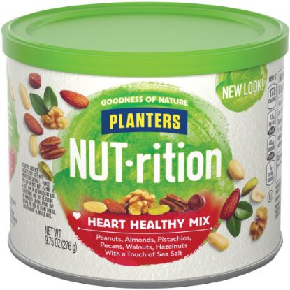 Picture of Planters Nut-rition Heart Healthy Mix, 9.75 Oz Canister