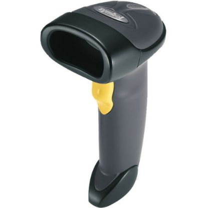 Picture of Zebra SCANNER ONLY, 1D Laser. Cables and accessories must be purchased separately. Color: Black - Cable Connectivity - 100 scan/s - 1D - Laser - Bi-directional - Twilight Black