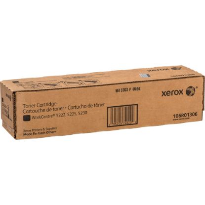 Picture of Xerox 106R01306 Original Toner Cartridge - Laser - 30000 Pages - Black - 1 Each