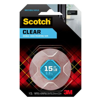 Picture of Scotch Permanent Double-Sided Tape, 1in x 60in