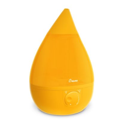 Picture of Crane Drop Ultrasonic Cool Mist Humidifier, 1 Gallon, 8-5/8inH x 8-5/8inW x 13-3/8inD, Orange