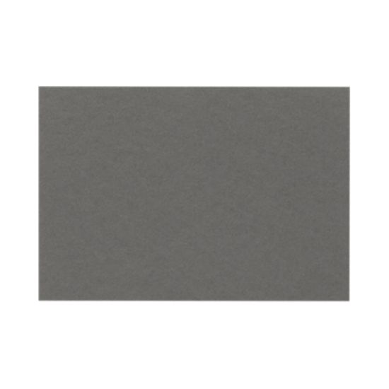 Picture of LUX Flat Cards, A2, 4 1/4in x 5 1/2in, Smoke Gray, Pack Of 50