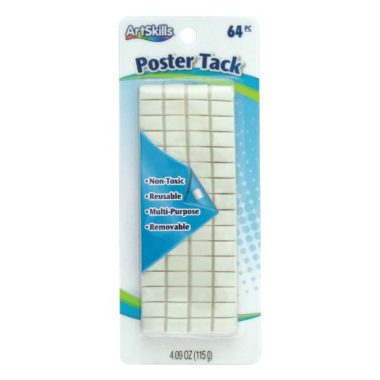 Picture of ArtSkills Poster Tack, White, Pack Of 64