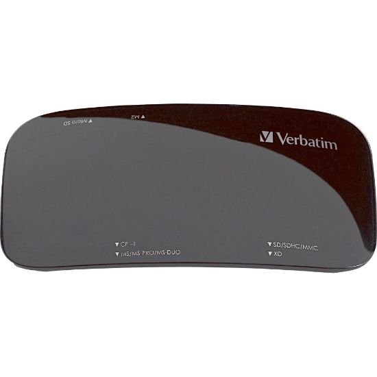 Picture of Verbatim Universal Card Reader, USB 2.0 - Black - USB 2.0 - Black