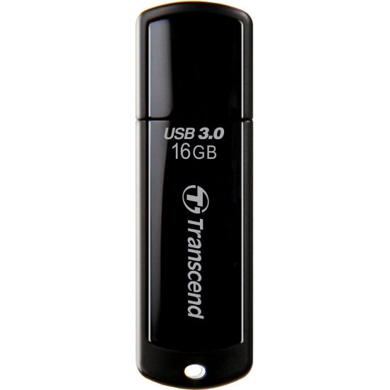 Picture of Transcend JetFlash 700 USB Flash Drive, 16GB, Black