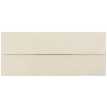 Picture of JAM Paper # 10 Business Booklet Envelopes, Gummed Seal, Husk Genesis, Pack Of 25