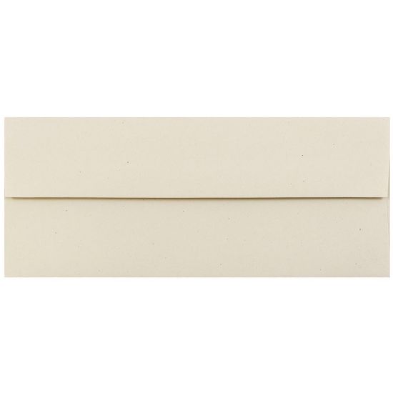 Picture of JAM Paper # 10 Business Booklet Envelopes, Gummed Seal, Husk Genesis, Pack Of 25